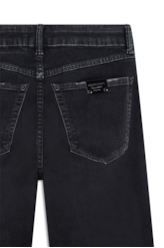 Calça Jeans Intense Black Mom 1744-Lav.Black C/ Rebolo