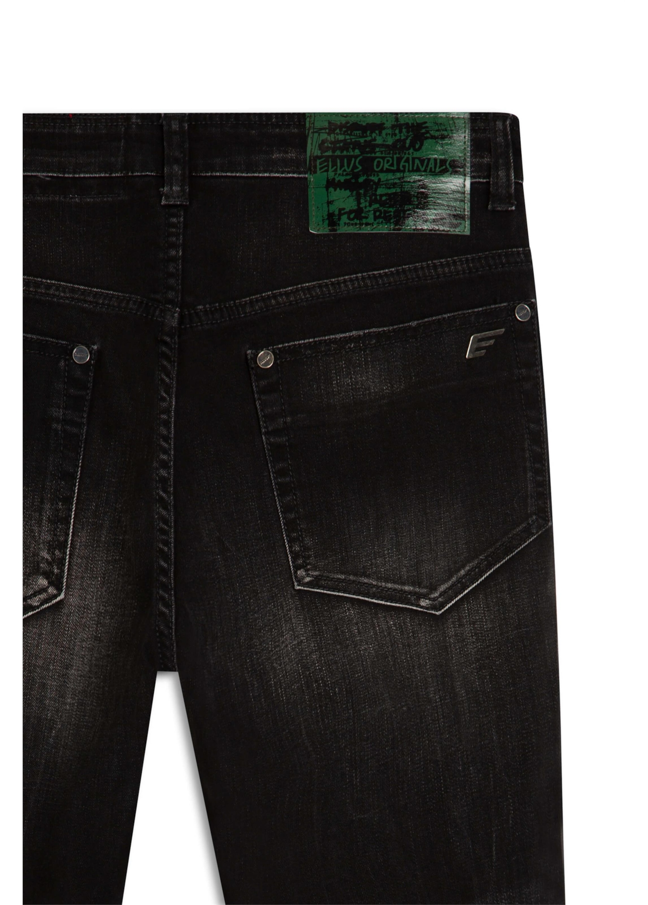 Calça Jeans Intense Black Motorcycle 1647-Lav.Black C/ Vincos