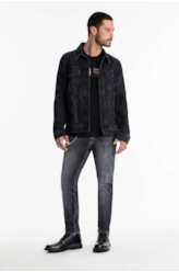Calça Jeans Intense Black Rock 1949- Lav.Black C/ Sky