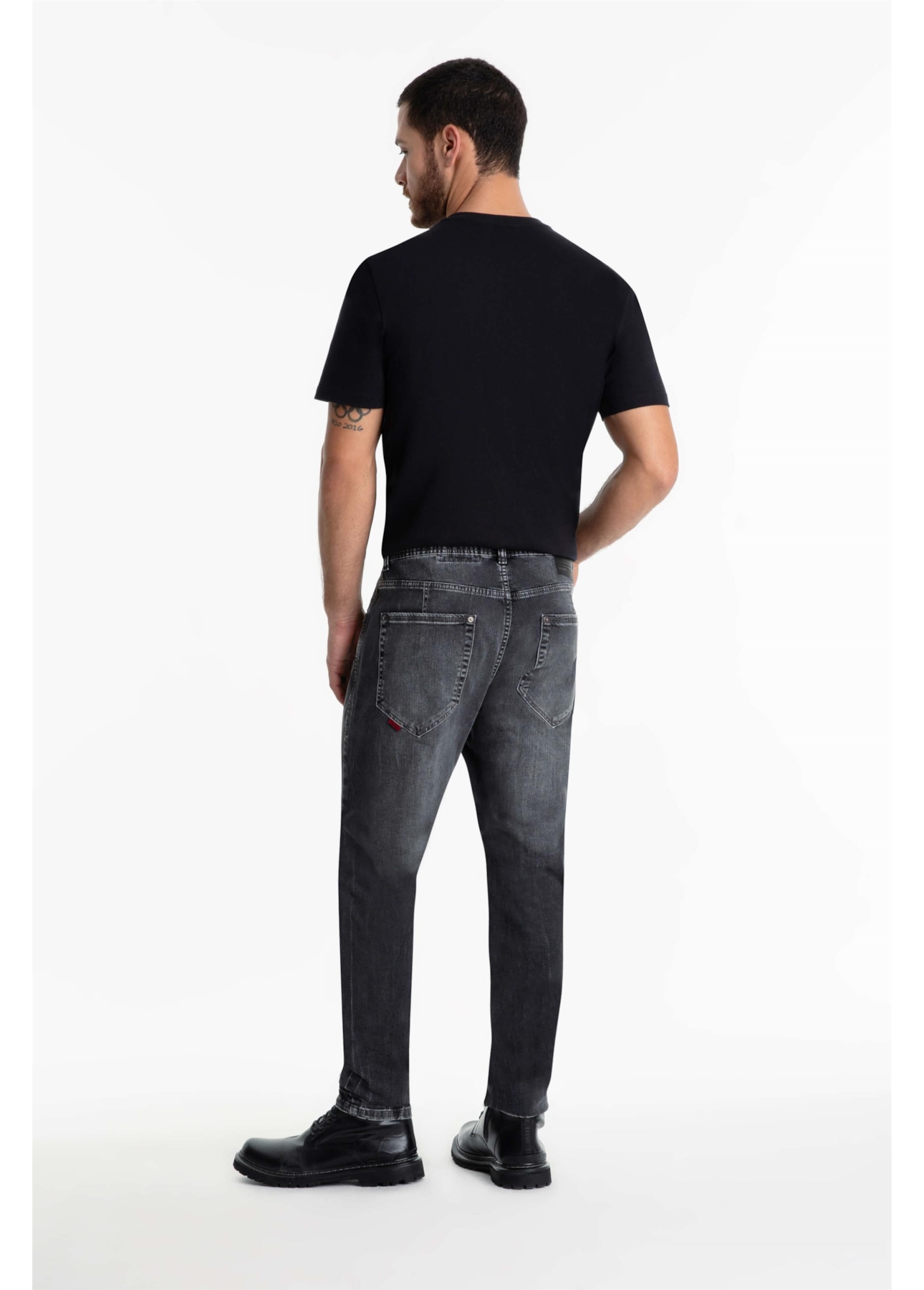 Calça Jeans Intense Black Rock 1949- Lav.Black C/ Sky