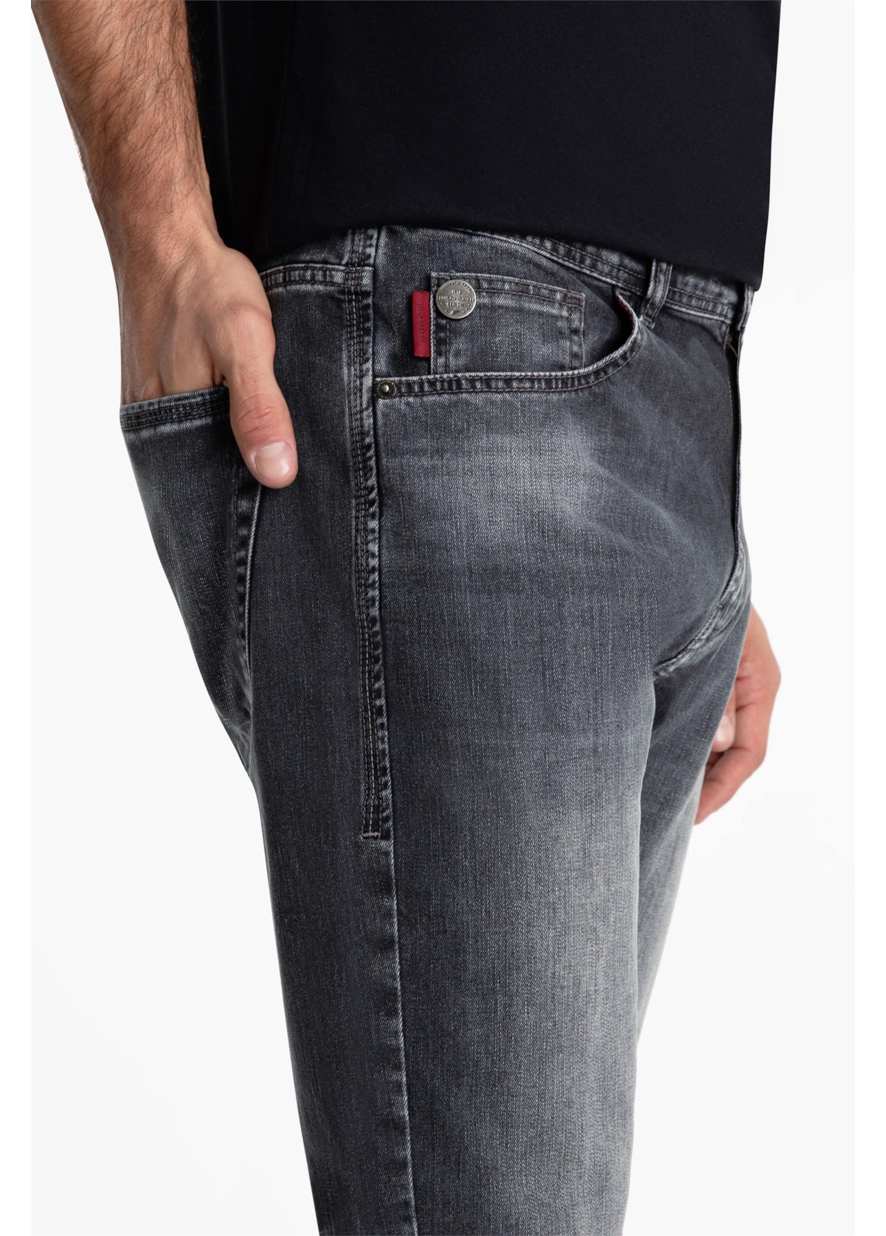 Calça Jeans Intense Black Rock 1949- Lav.Black C/ Sky