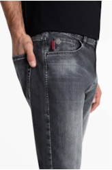 Calça Jeans Intense Black Rock 1949- Lav.Black C/ Sky