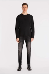 Calça Jeans Intense Black Skinny 1515- Lav.Black C/ Tie Dy