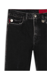 Calça Jeans Intense Black Skinny 1597 Lav.Black C/ Tie Dye