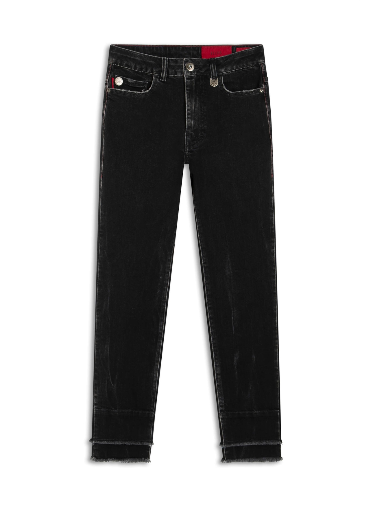 Calça Jeans Intense Black Skinny 1597 Lav.Black C/ Tie Dye