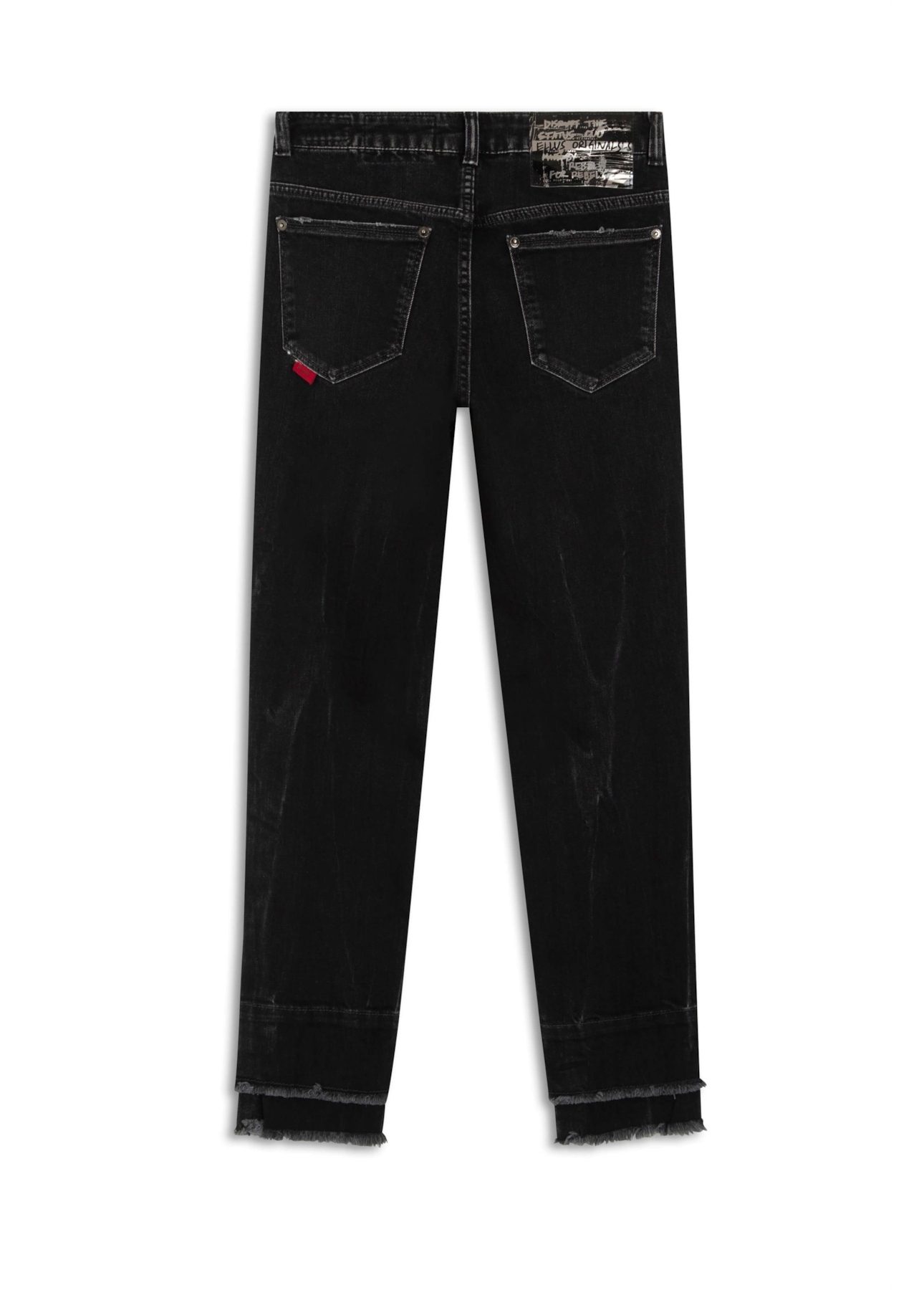 Calça Jeans Intense Black Skinny 1597 Lav.Black C/ Tie Dye