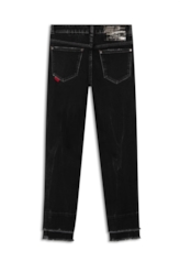 Calça Jeans Intense Black Skinny 1597 Lav.Black C/ Tie Dye
