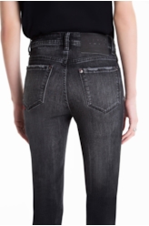 Calça Jeans Intense Black Skinny 1790-Lav.Black C/ Tie Dye