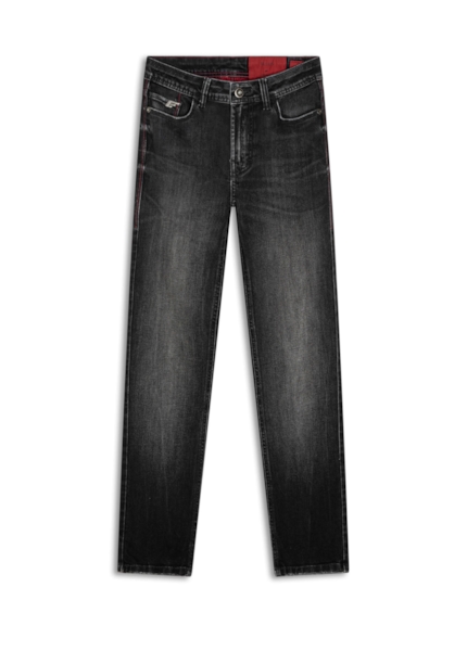 Calça Jeans Intense Black Skinny 1790-Lav.Black C/ Tie Dye