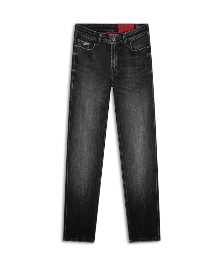 Calça Jeans Intense Black Skinny 1790-Lav.Black C/ Tie Dye