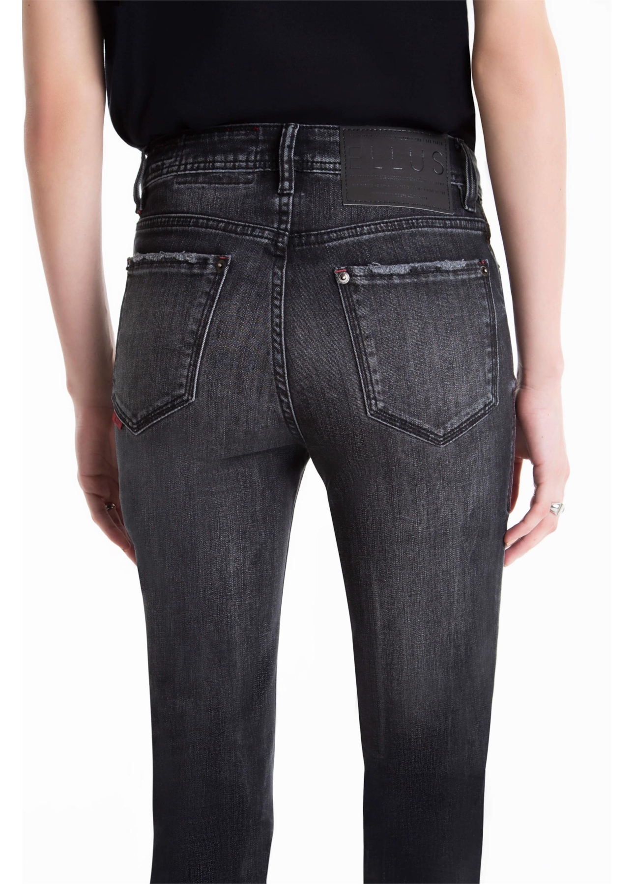 Calça Jeans Intense Black Skinny 1790-Lav.Black C/ Tie Dye