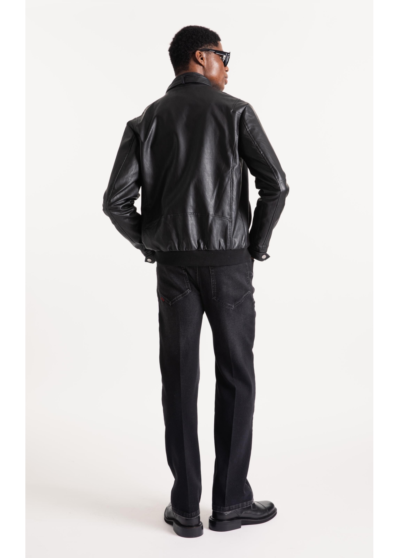 Calça Jeans Jogging Black  Boot Cut Lav.Escuro |