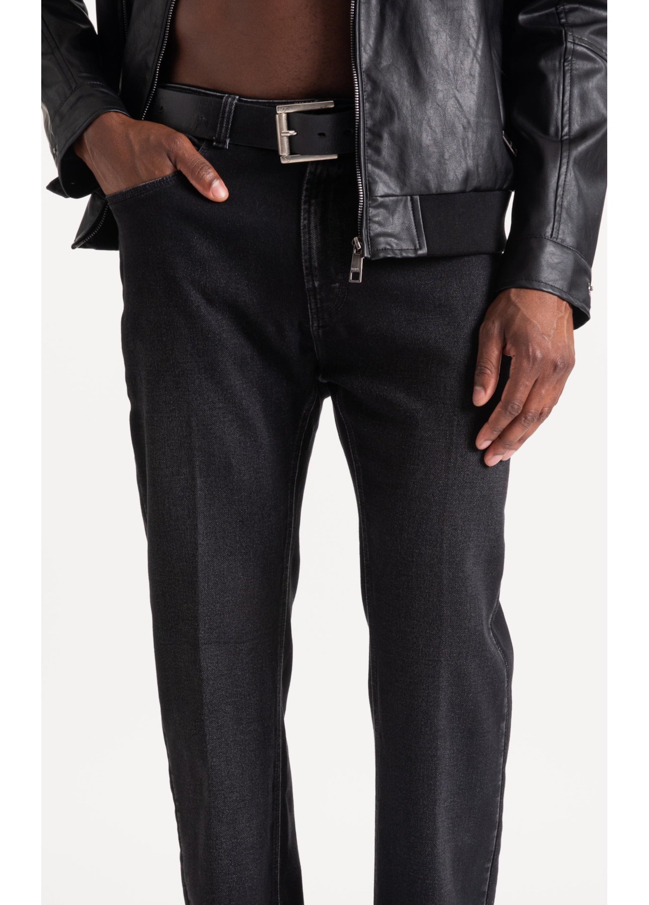 Calça Jeans Jogging Black  Boot Cut Lav.Escuro
