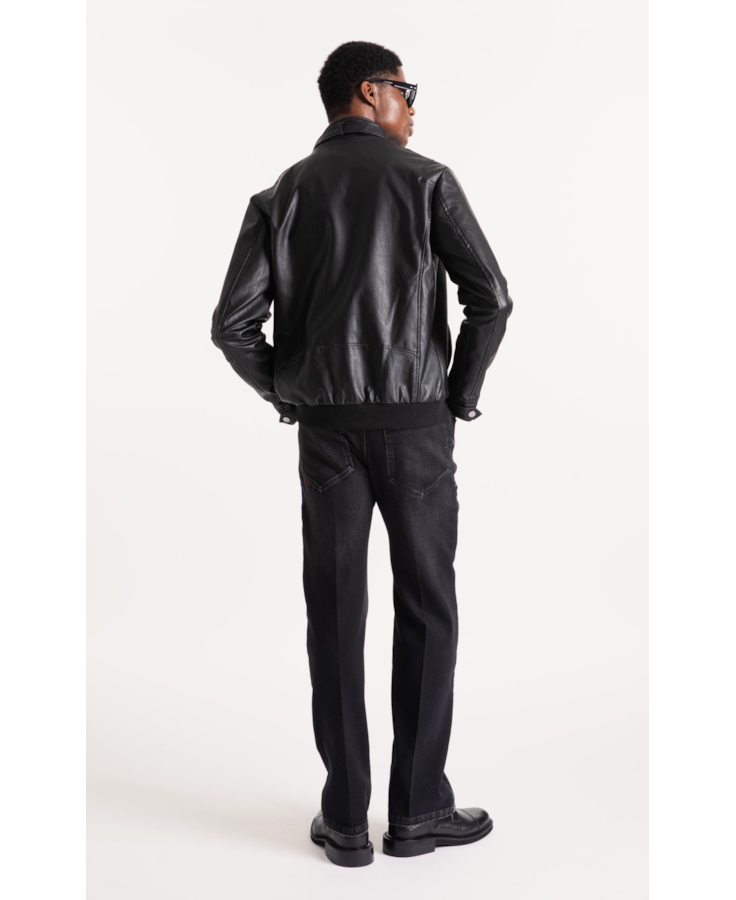 Calça Jeans Jogging Black Iv (Boot Cut) 5 Pockets Lav.Escuro C/ Luva