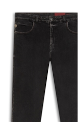 Calça Jeans Jogging Black (Skinny) 5 Pockets Lav.Escuro C/ Luva