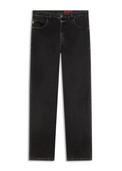 Calça Jeans Jogging Black Skinny Lav.Escuro C/ Luva