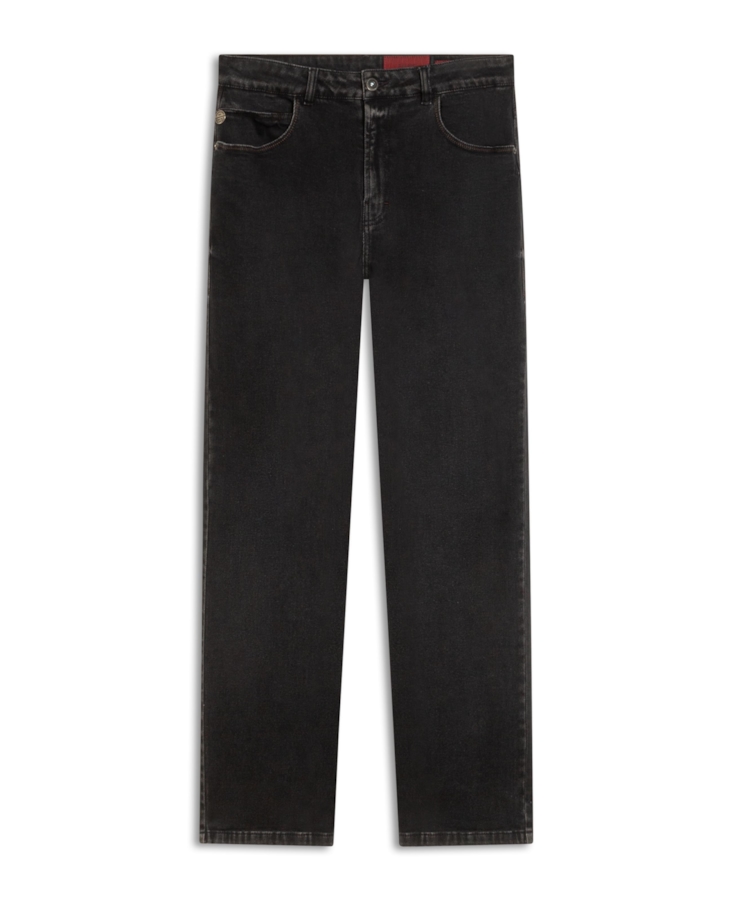 Calça Jeans Jogging Black Skinny Lav.Escuro C/ Luva