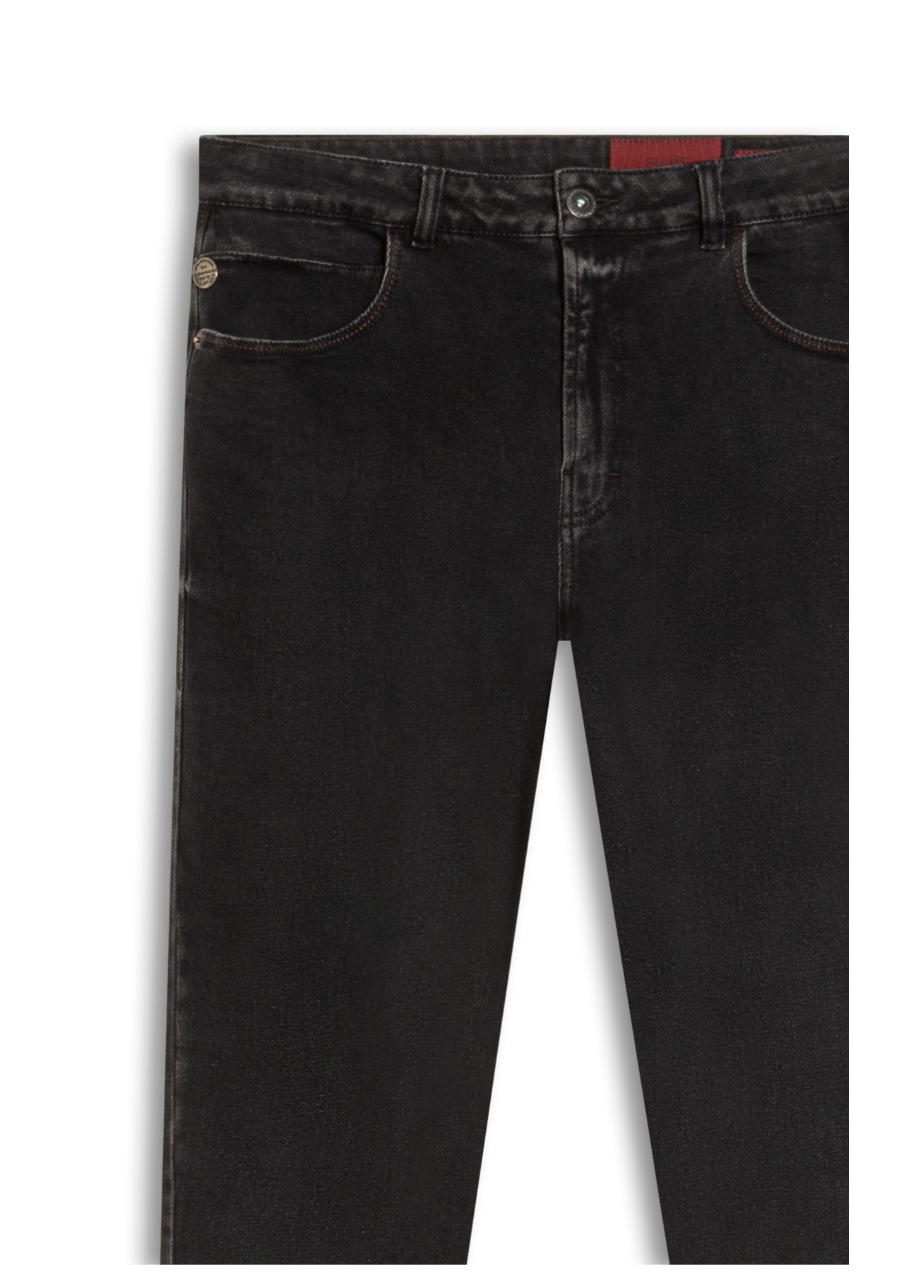 Calça Jeans Jogging Black Skinny Lav.Escuro C/ Luva