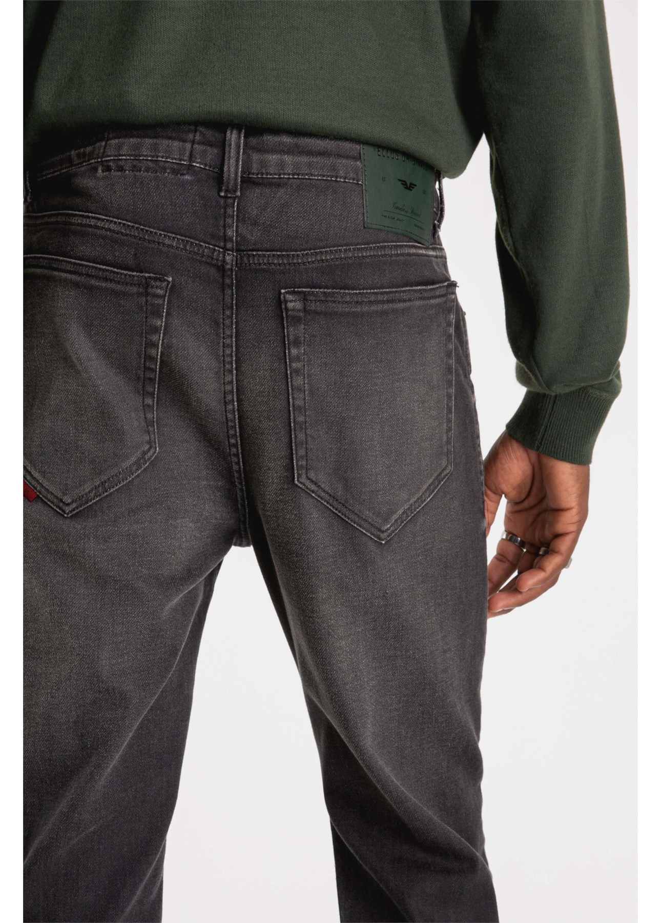Calça Jeans Jogging Black Slim 1889 Lav.  Black C/Sky