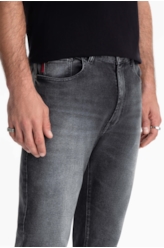Calça Jeans Jogging Black Slim 1889 Lav.  Black C/Sky