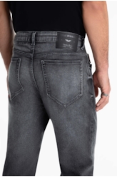Calça Jeans Jogging Black Slim 1889 Lav.  Black C/Sky