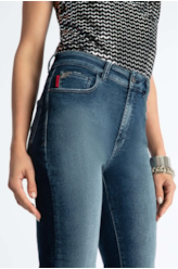 Calça Jeans Jogging Indigo 1835 Lav.Escuro C/Tie Dye