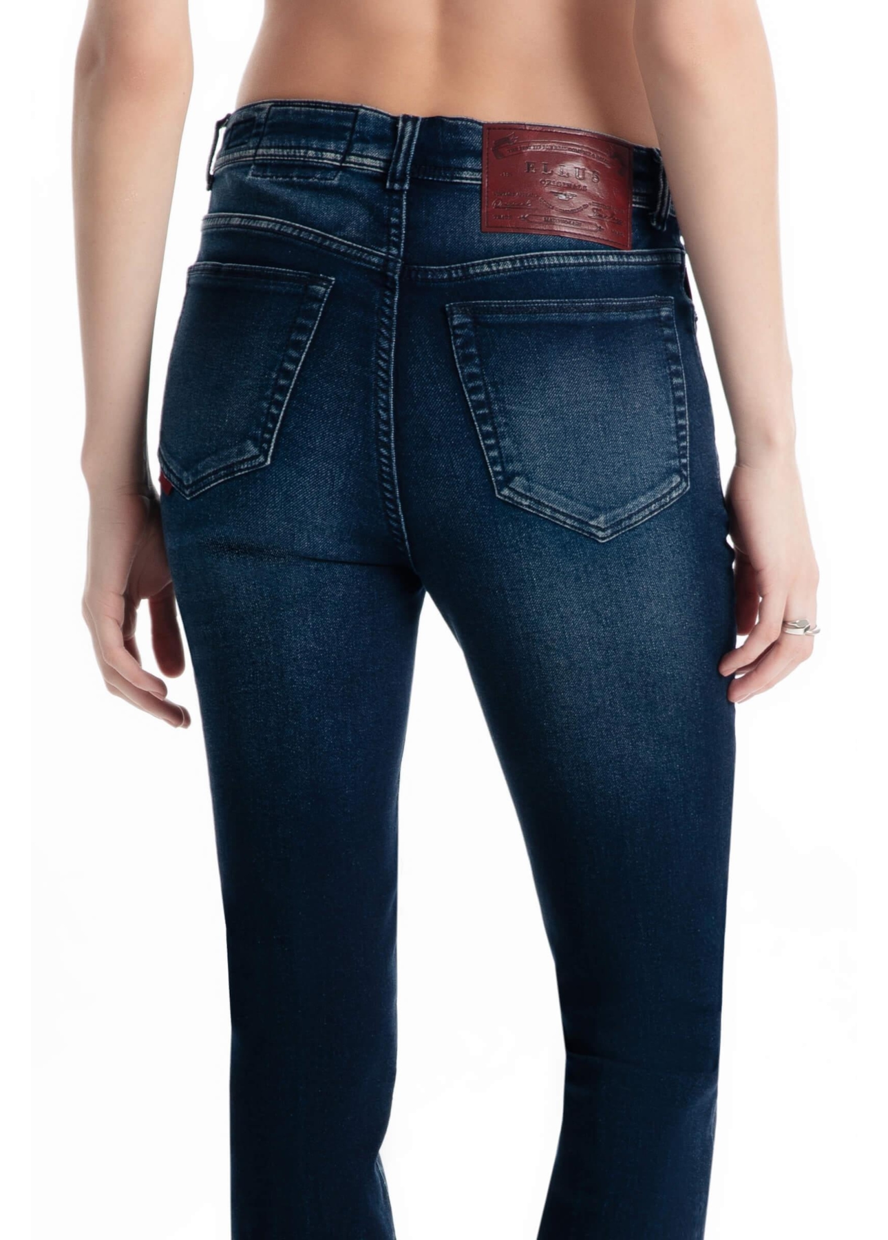 Calça Jeans Jogging Indigo 1852 Lav.Escuro c Tie Dye