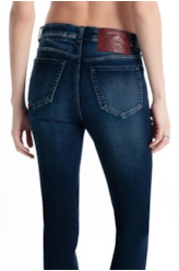 Calça Jeans Jogging Indigo 1852 Lav.Escuro c Tie Dye