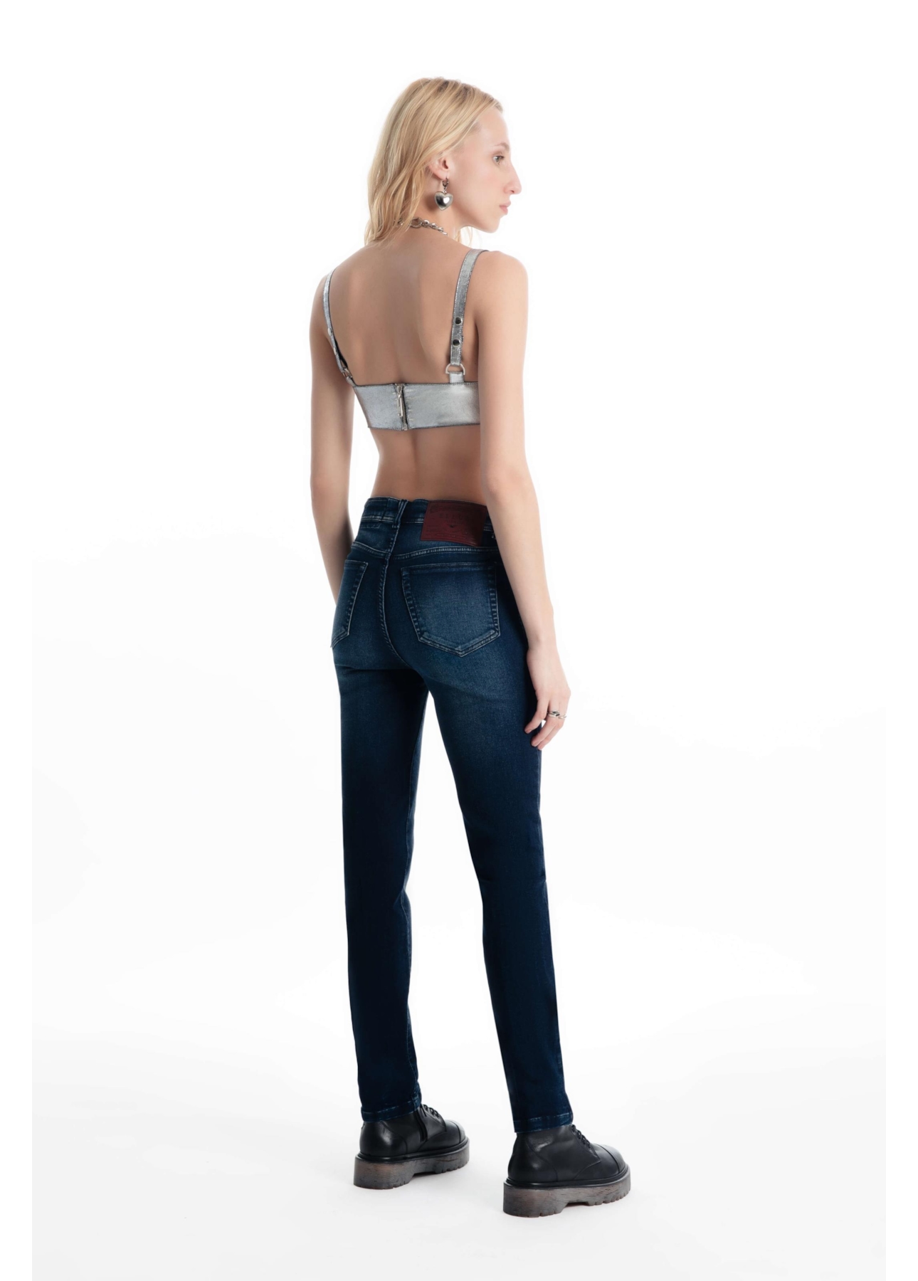 Calça Jeans Jogging Indigo 1852 Lav.Escuro c Tie Dye