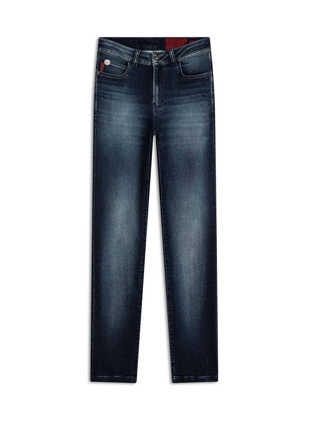 Calça Jeans Jogging Indigo  Escuro Com Tie Dye