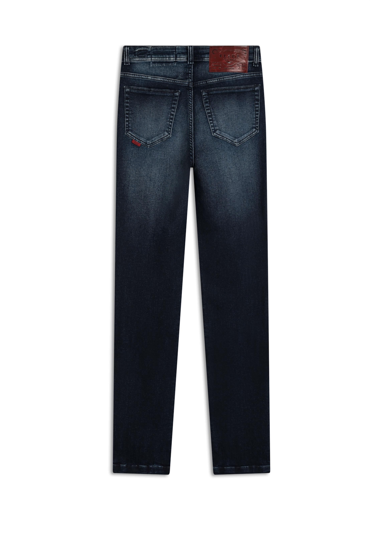 Calça Jeans Jogging Indigo  Escuro Com Tie Dye