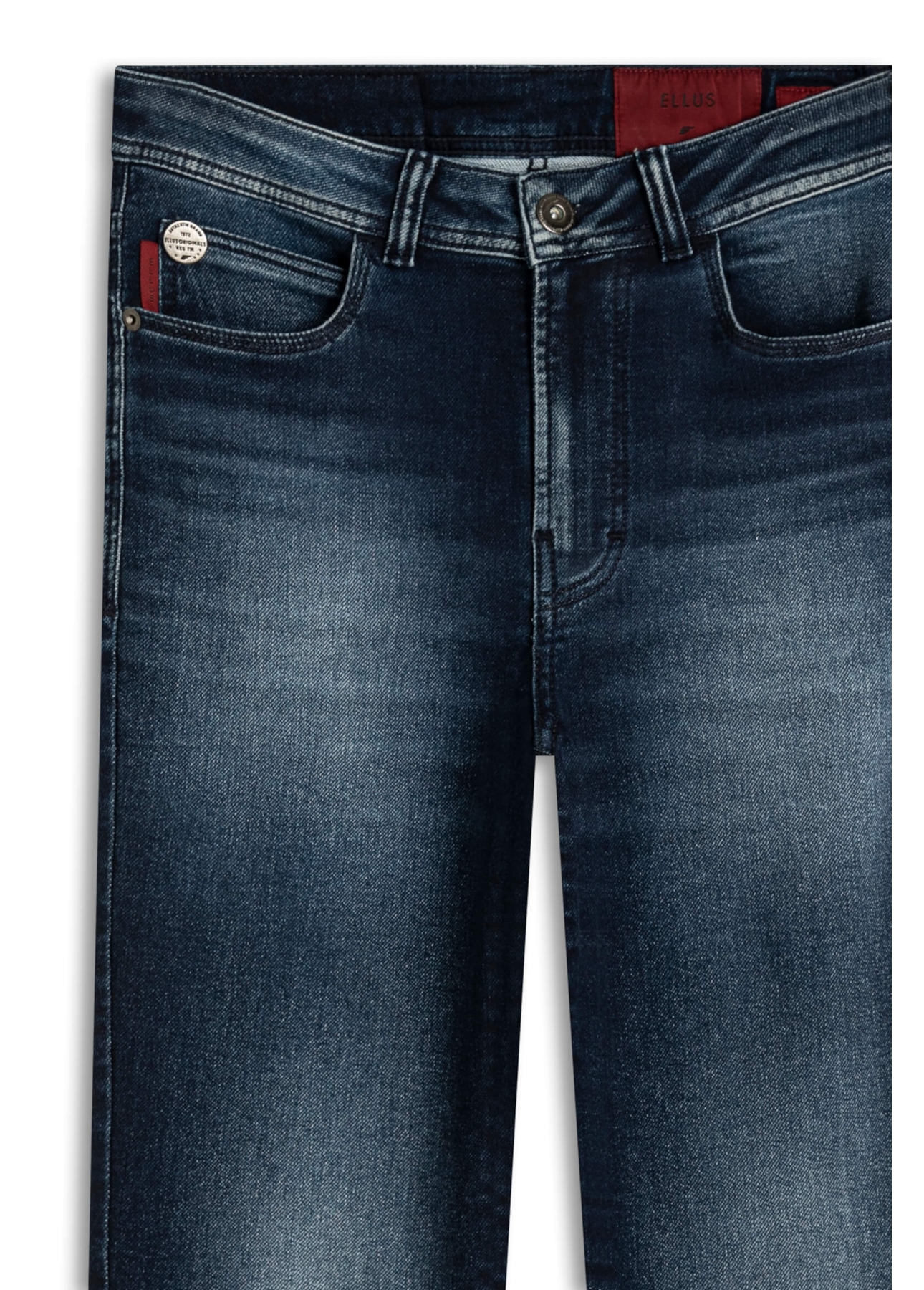 Calça Jeans Jogging Indigo  Escuro Com Tie Dye