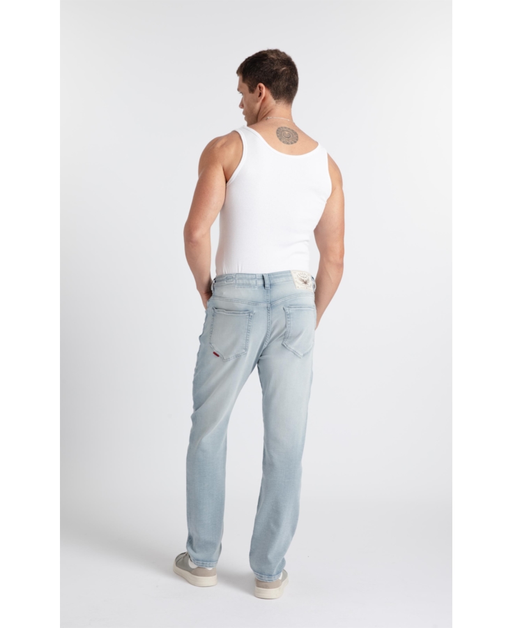 Calça Jeans Jogging Indigo Skinny Lav.Claro C/ Sky