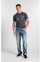 Calça Jeans Jogging Indigo Slim Claro C/ Tie Dye