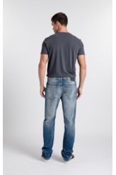 Calça Jeans Jogging Indigo Slim Claro C/ Tie Dye