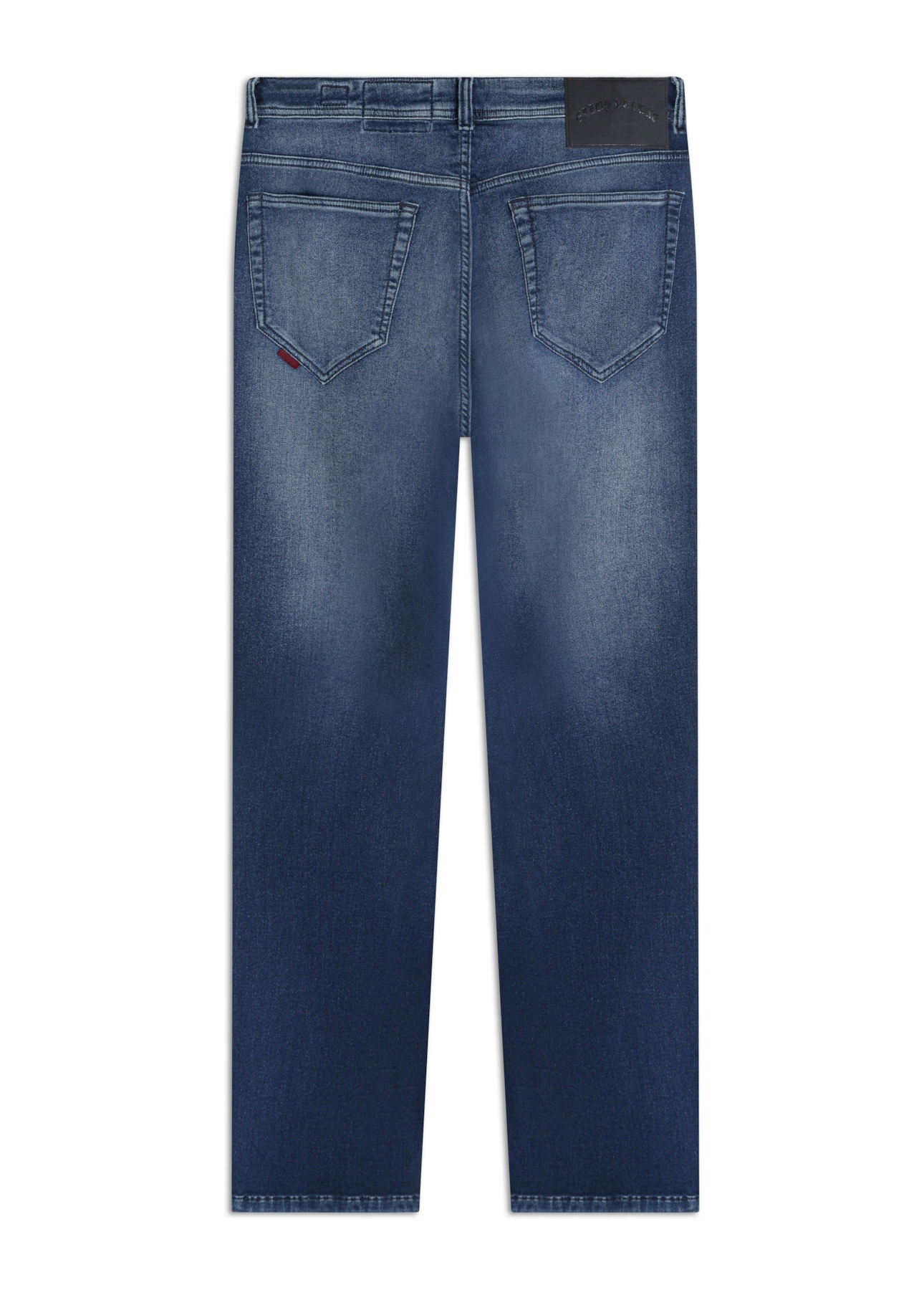 Calça Jeans Jogging Indigo Slim Lav. Escuro Com Used