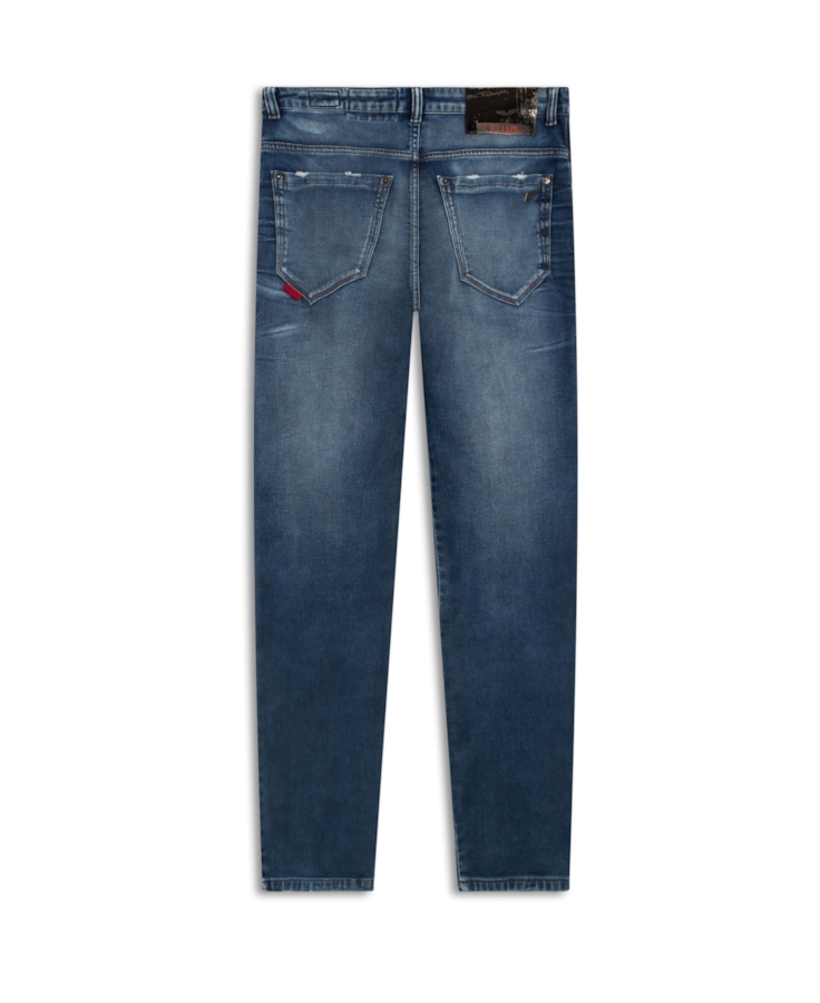 Calça Jeans Jogging Intense Blue Slim 1720-Lav.Medio C/Sky