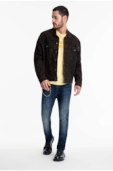 Calça Jeans Jogging Intense Blue Slim 1721-Lav.Esc. C/ Tie Dye