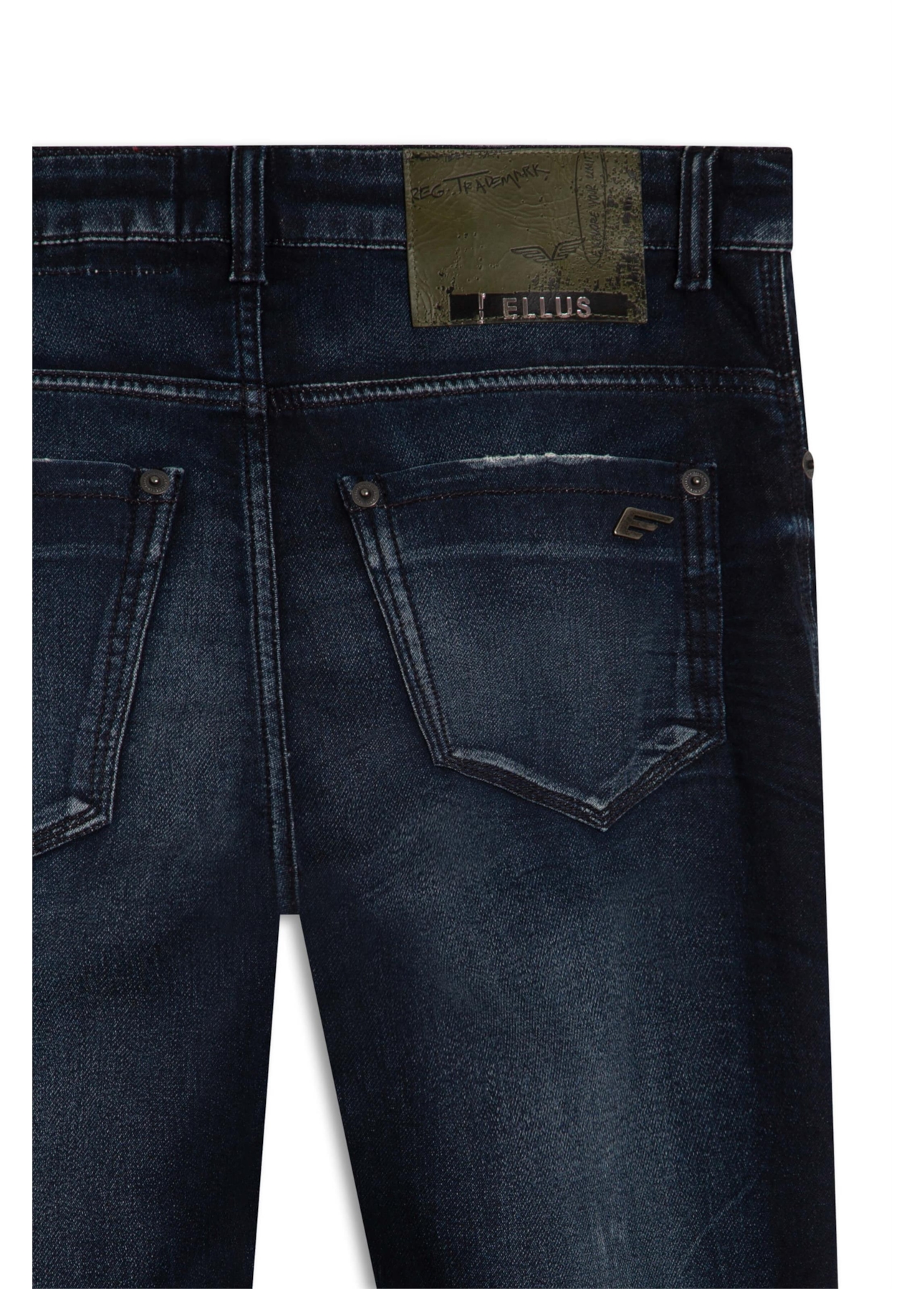 Calça Jeans Jogging Intense Blue Slim 1721-Lav.Esc. C/ Tie Dye