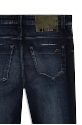 Calça Jeans Jogging Intense Blue Slim 1721-Lav.Esc. C/ Tie Dye