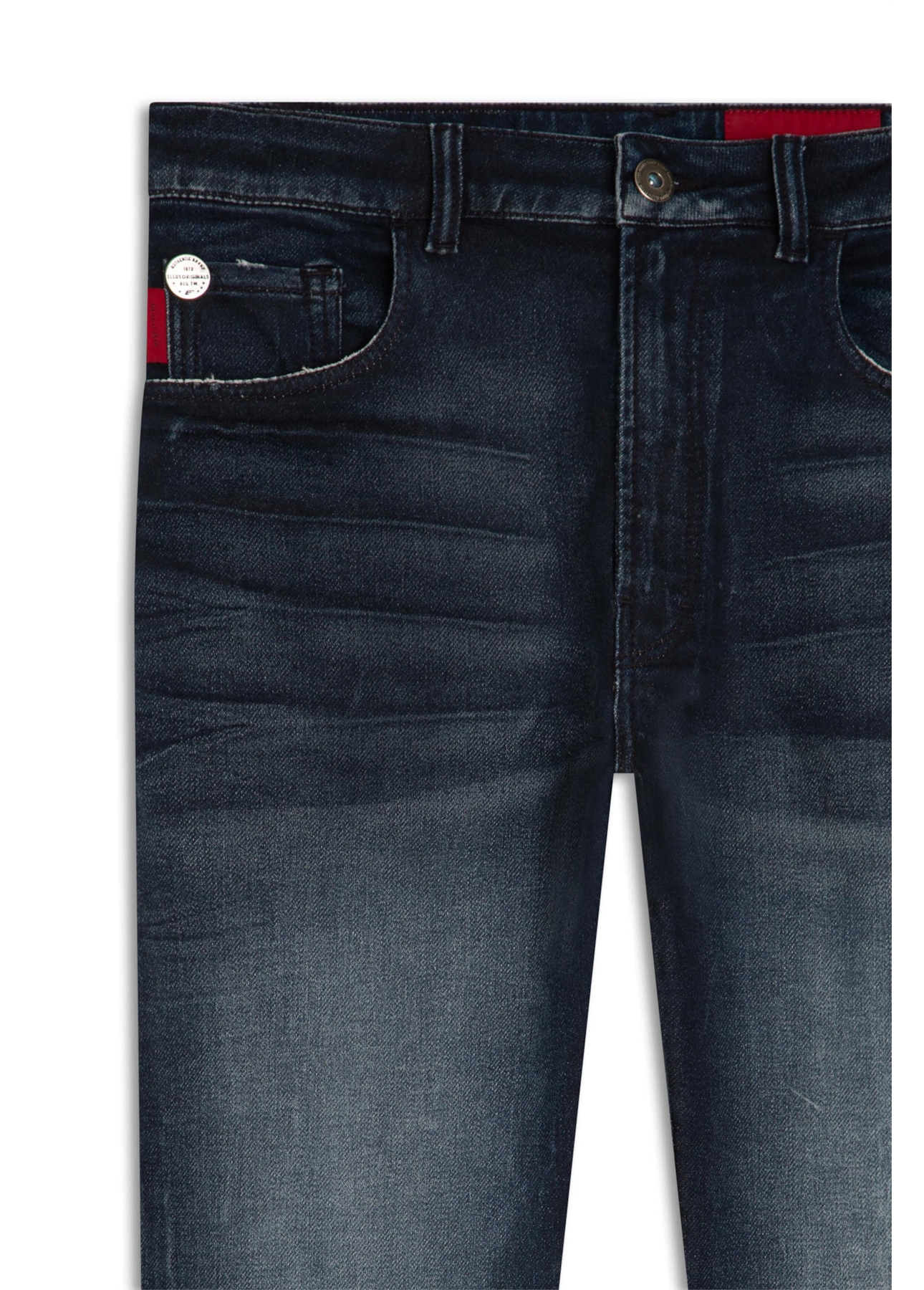 Calça Jeans Jogging Intense Blue Slim 1721-Lav.Esc. C/ Tie Dye