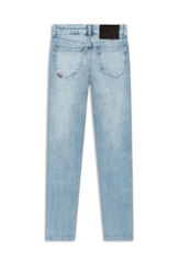Calça Jeans Jogging Memory Hiper Skinny 1598-Lav.Claro C/ Sky