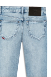 Calça Jeans Jogging Memory Hiper Skinny 1598-Lav.Claro C/ Sky