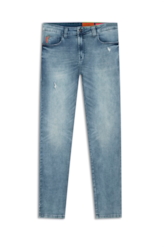 Calça Jeans Jogging Memory Skinny 1047 Lav.Claro C/ Pinc