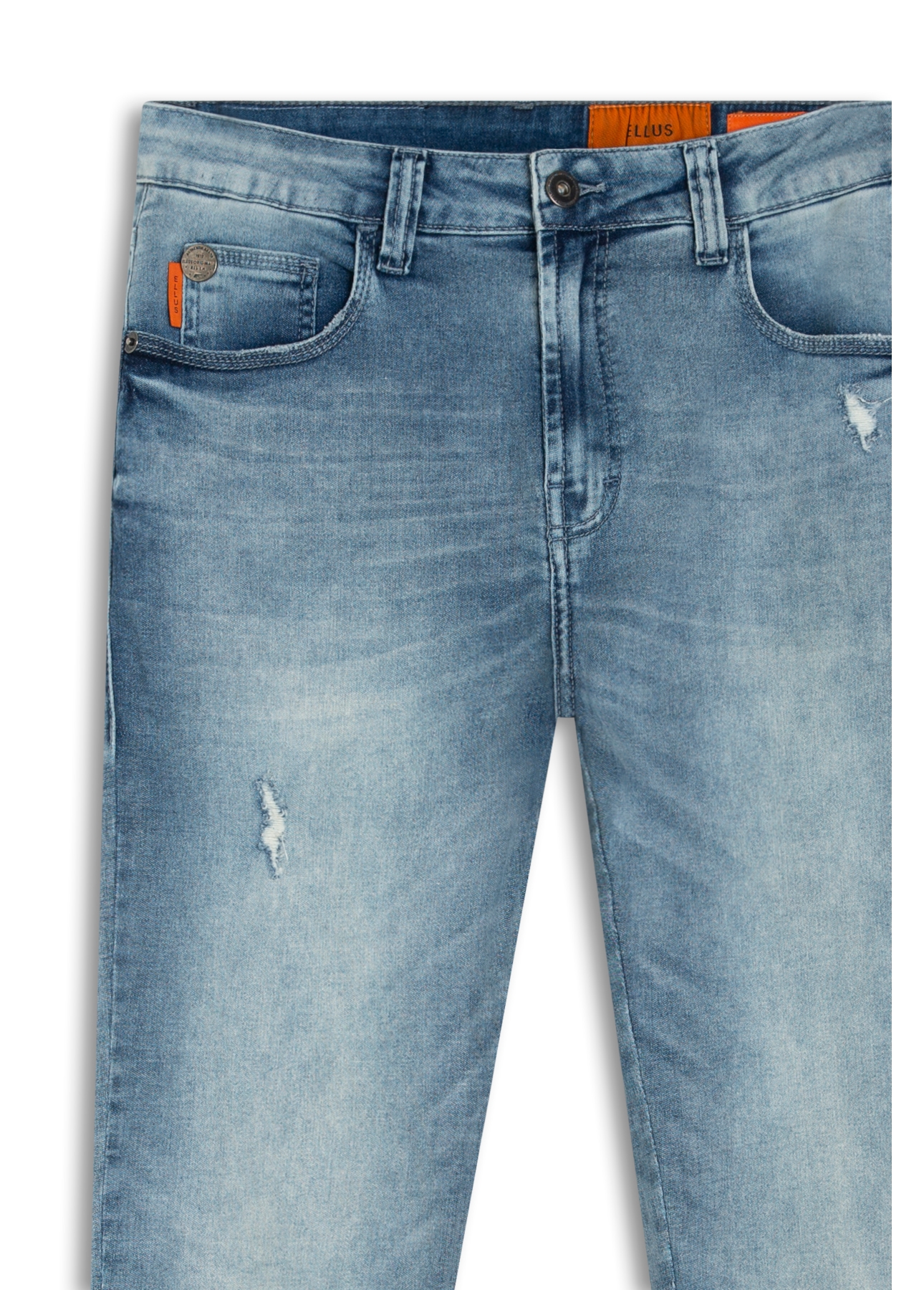 Calça Jeans Jogging Memory Skinny 1047 Lav.Claro C/ Pinc