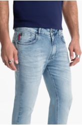 Calça Jeans Jogging Memory Skinny 1598-Lav.Claro C/ Sky