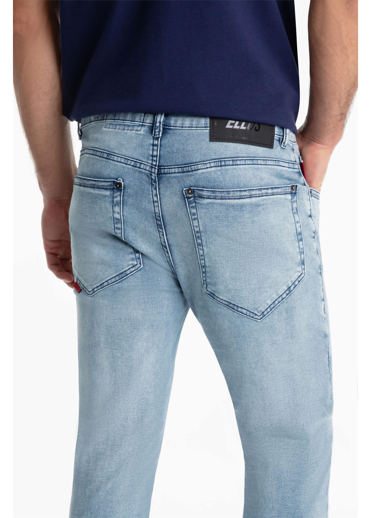 Calça Jeans Jogging Memory Skinny 1598-Lav.Claro C/ Sky
