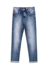 Calça Jeans Jogging Slim 1047 Lav.Claro C/ Pinc
