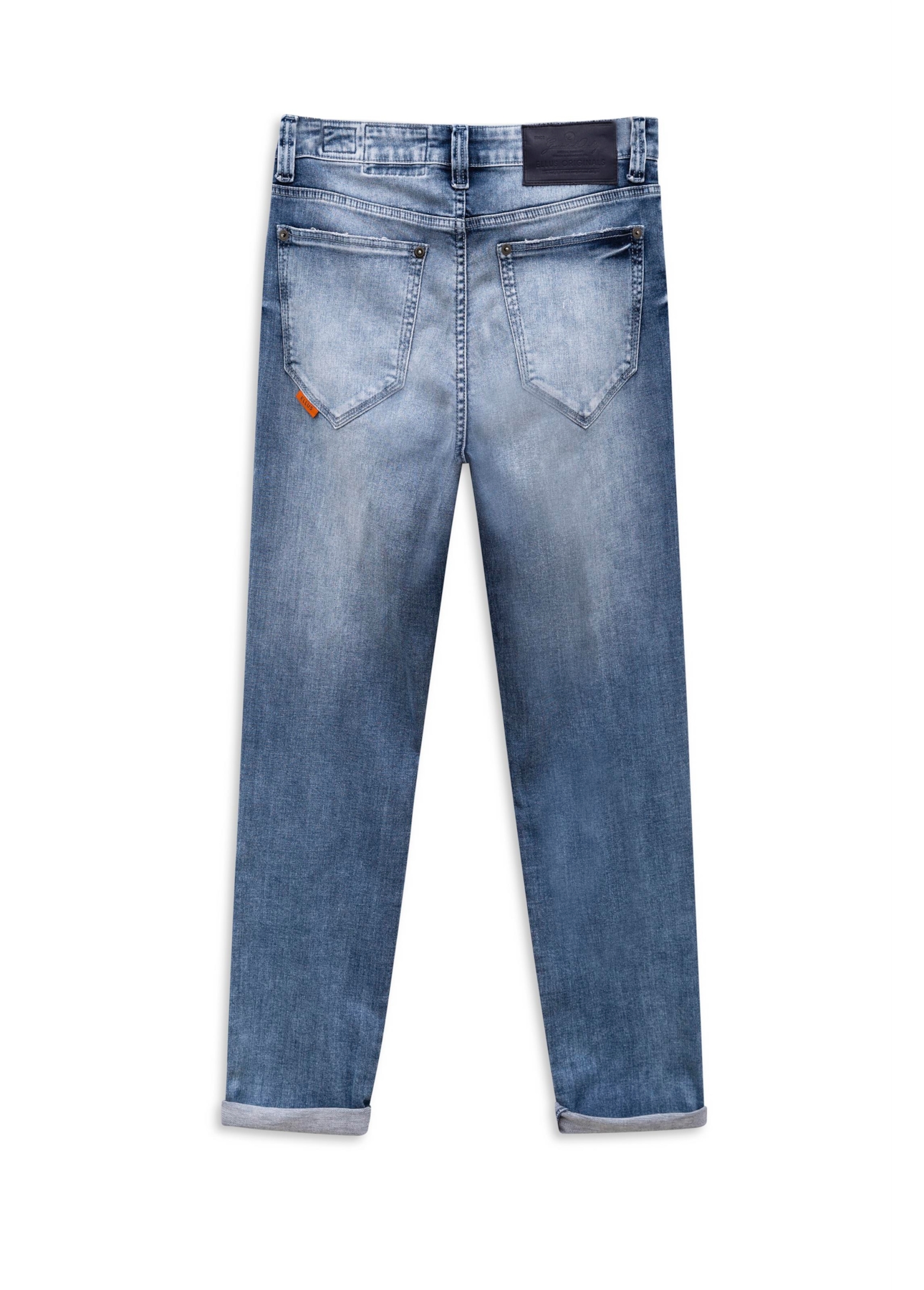 Calça Jeans Jogging Slim 1047 Lav.Claro C/ Pinc