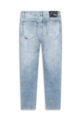 Calça Jeans Kyoto Slim Patch Lav.1803-Claro C/ Sky